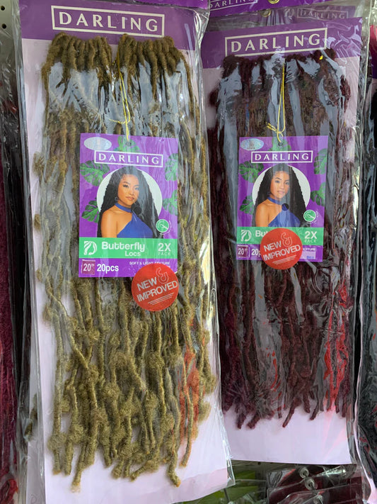Darling Butterfly Locs 20" - Omez Beauty Products