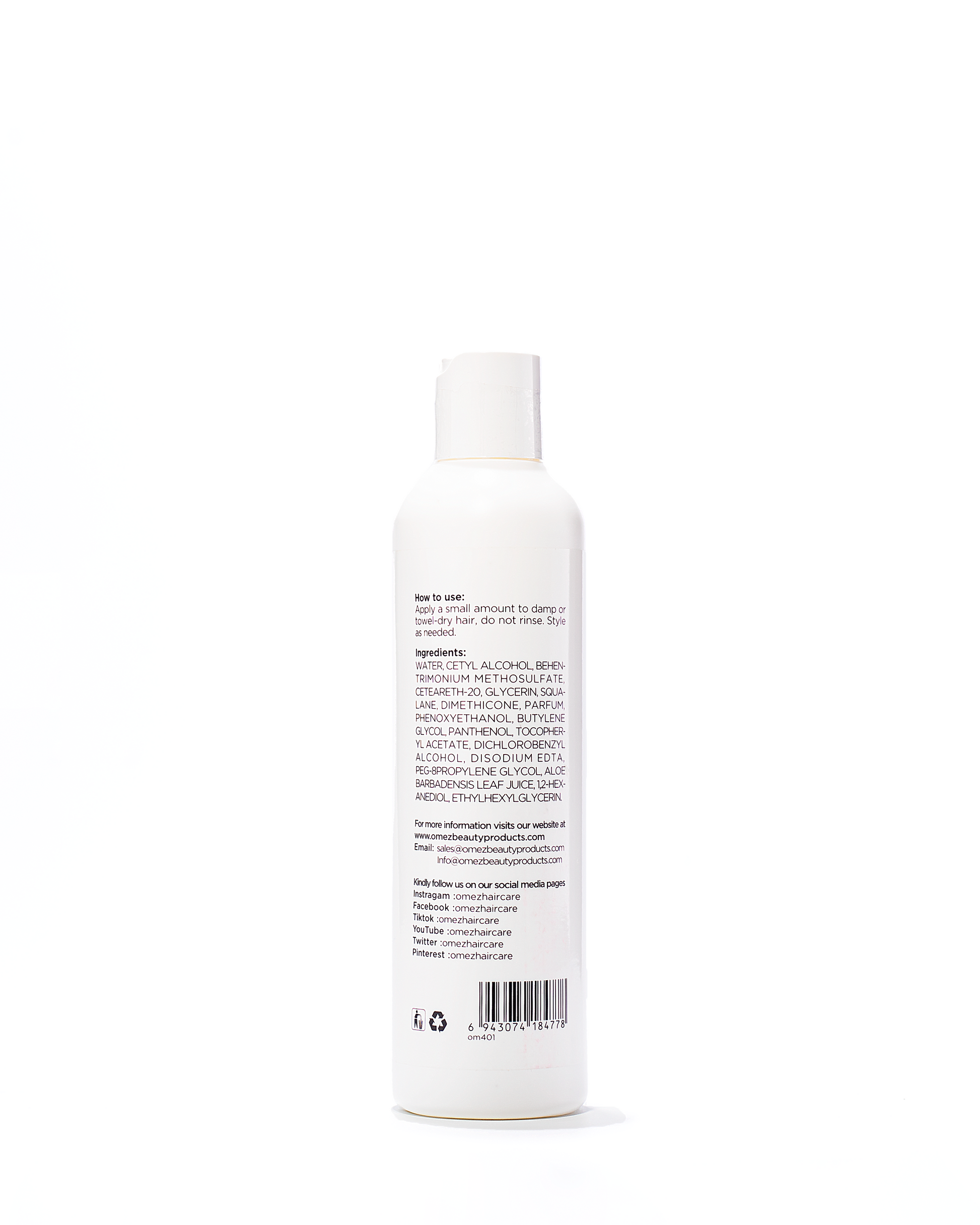 Leave in Conditioner - Omez Beauty Products