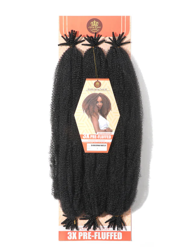 3X Afro spring Twist 24” - Omez Beauty Products 
