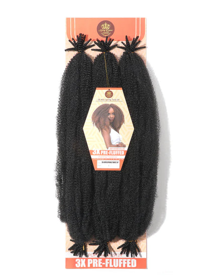 3X Afro spring Twist 24” - Omez Beauty Products 