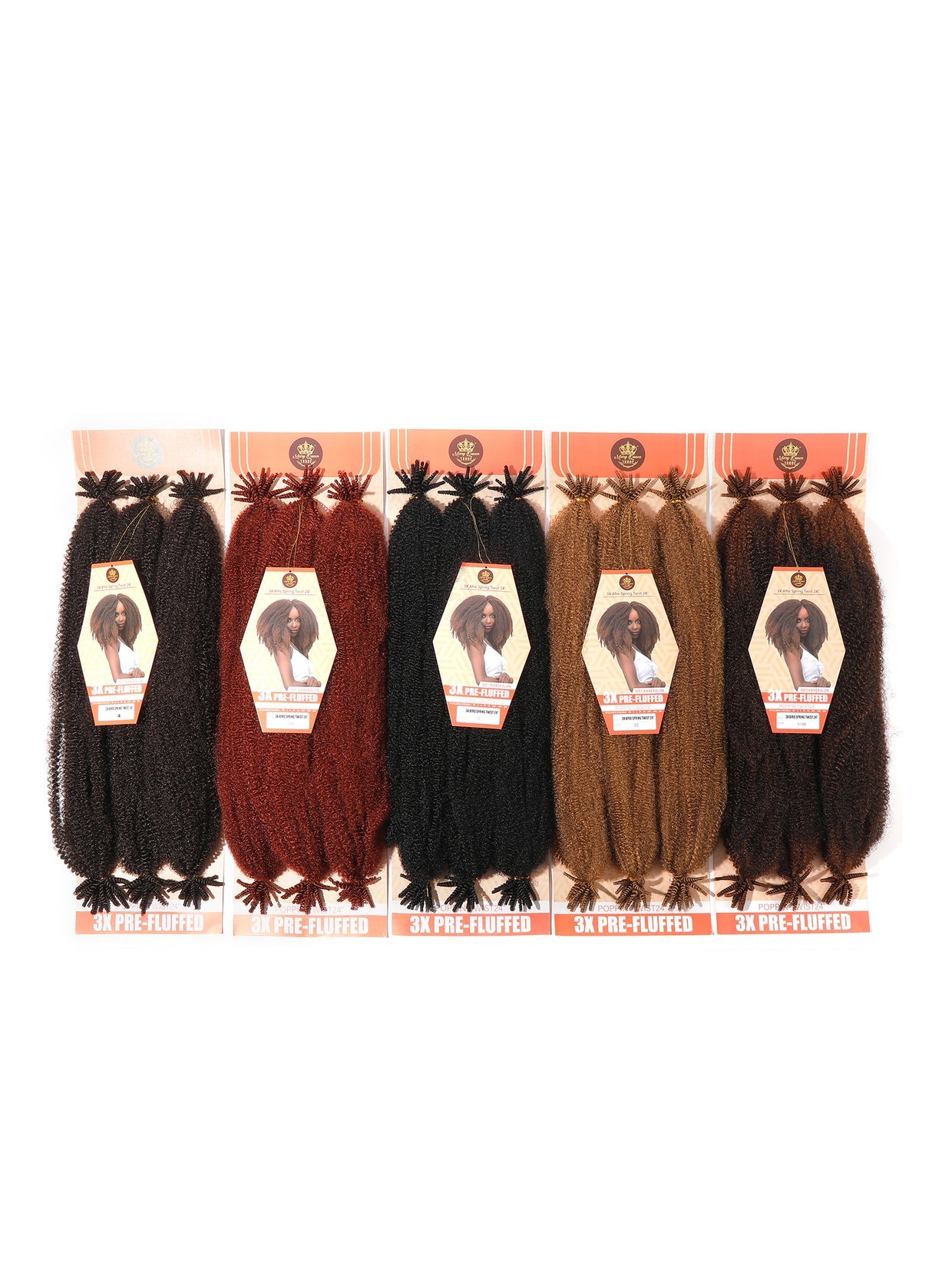 3X Afro spring Twist 16” - Omez Beauty Products 