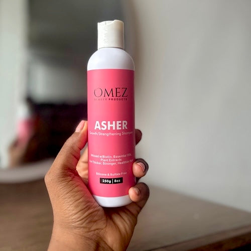 Omez Asher growth  shampoo - Omez Beauty Products 