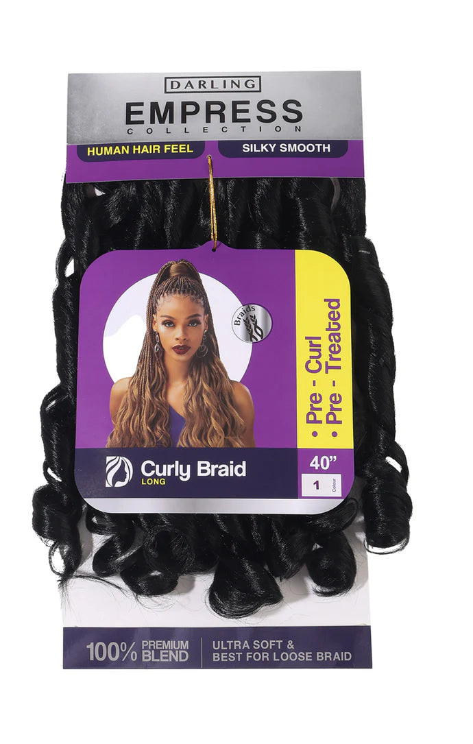 French Curl Braids - Curly Braid 60” - Omez Beauty Products 