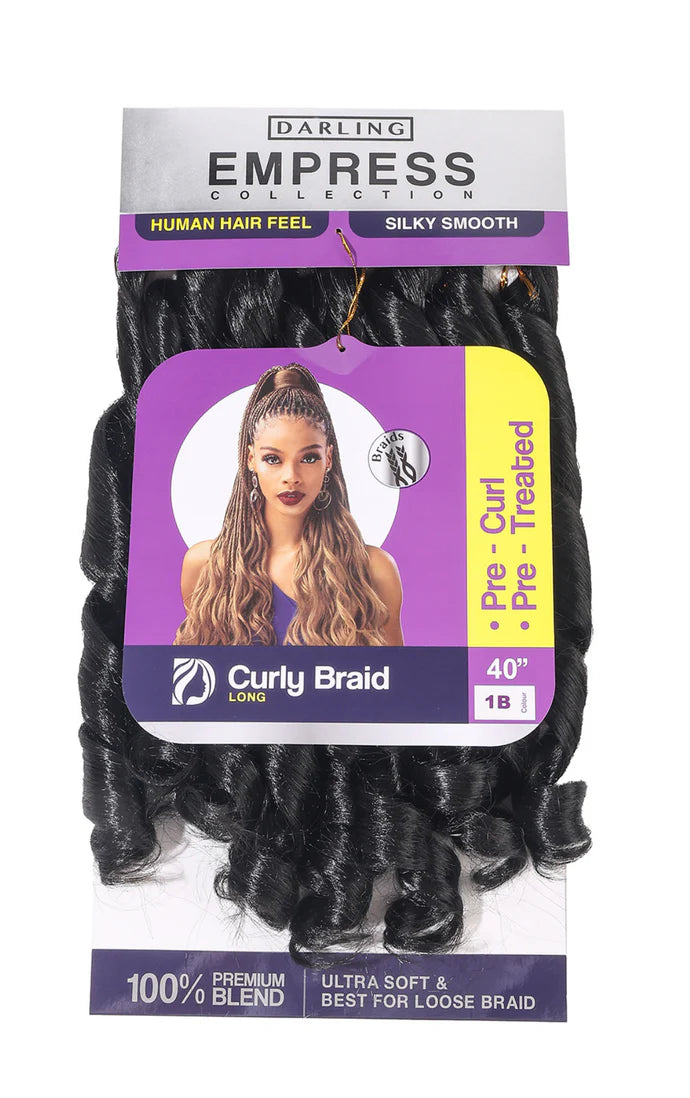 French Curl Braids - Curly Braid 60” - Omez Beauty Products 