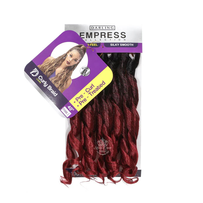 French Curl Braids - Curly Braid 60” - Omez Beauty Products 