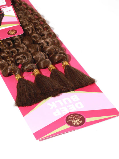 Boho Deep Bulk Human Hair Blend 24" - Omez Beauty Products 