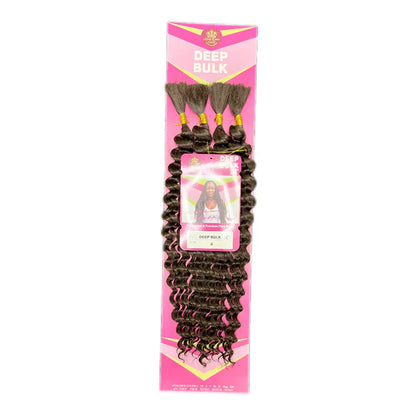 Boho Deep Bulk Human Hair Blend 24" - Omez Beauty Products 