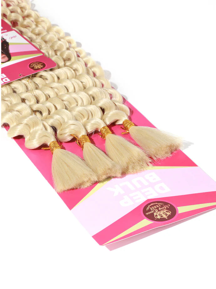 Boho Deep Bulk Human Hair Blend 24" - Omez Beauty Products 