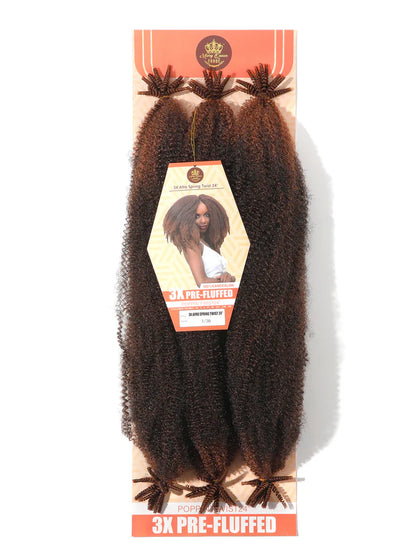 3X Afro spring Twist 24” - Omez Beauty Products 