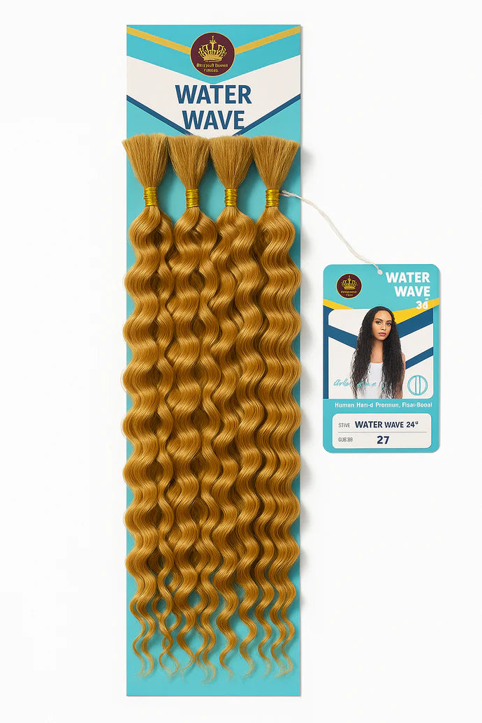 Boho Water Wave Human Hair Blend 24" - Omez Beauty Products 