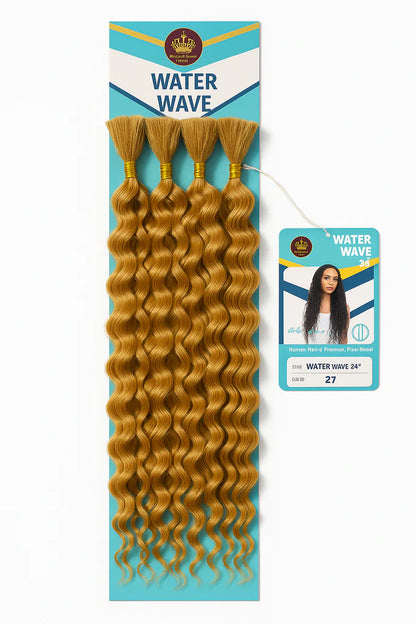 Boho Water Wave Human Hair Blend 24" - Omez Beauty Products 