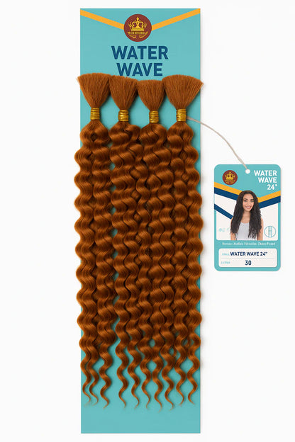 Boho Water Wave Human Hair Blend 24" - Omez Beauty Products 