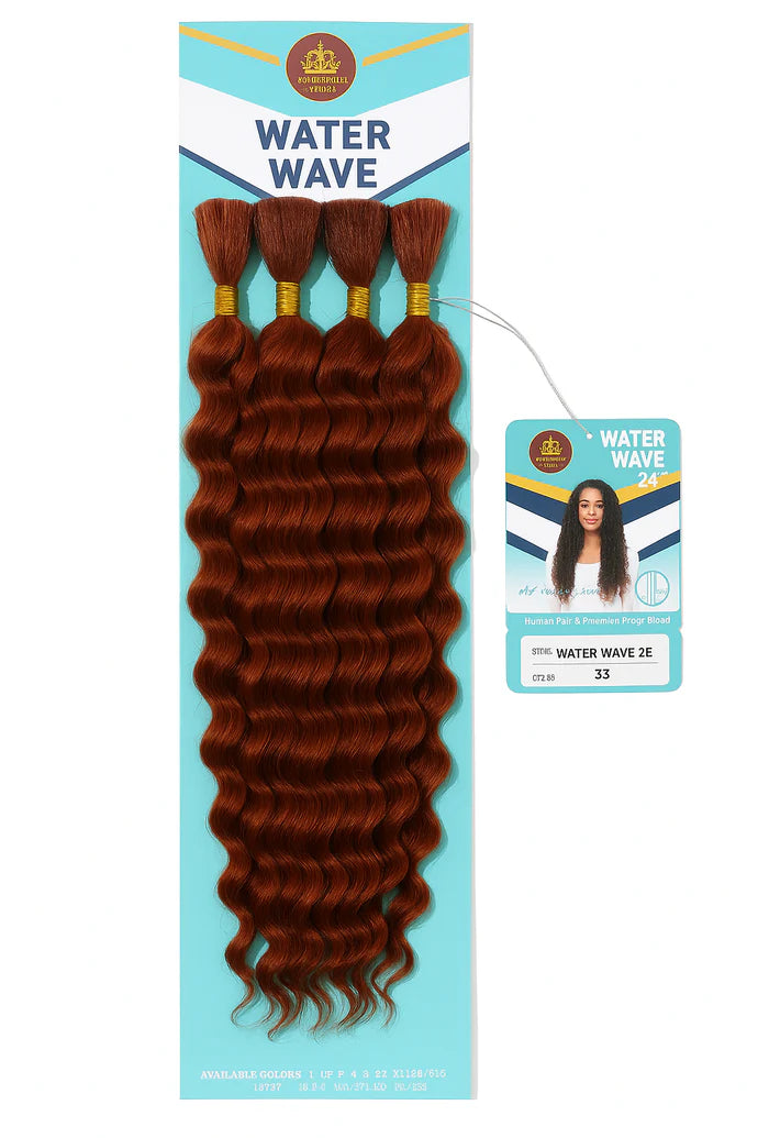 Boho Water Wave Human Hair Blend 24" - Omez Beauty Products 