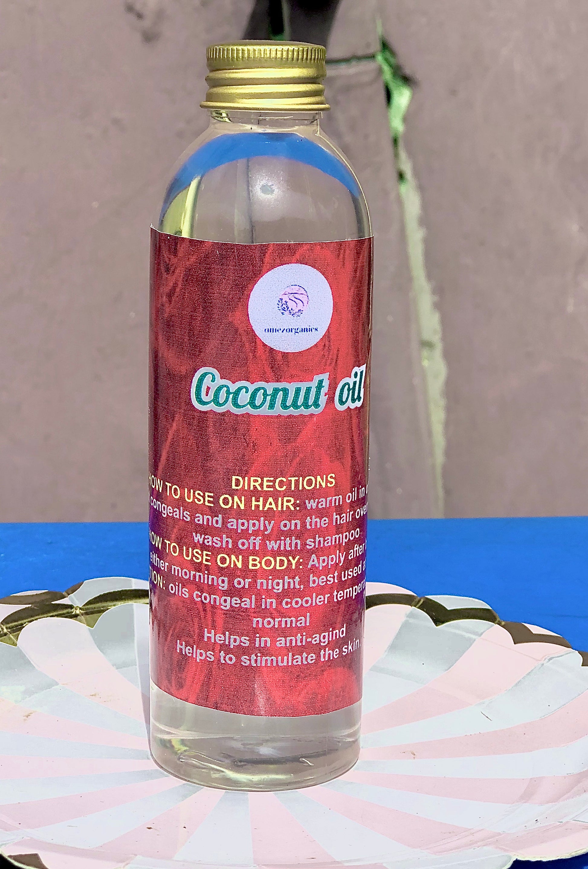 Coconut oil - omez beauty products 
